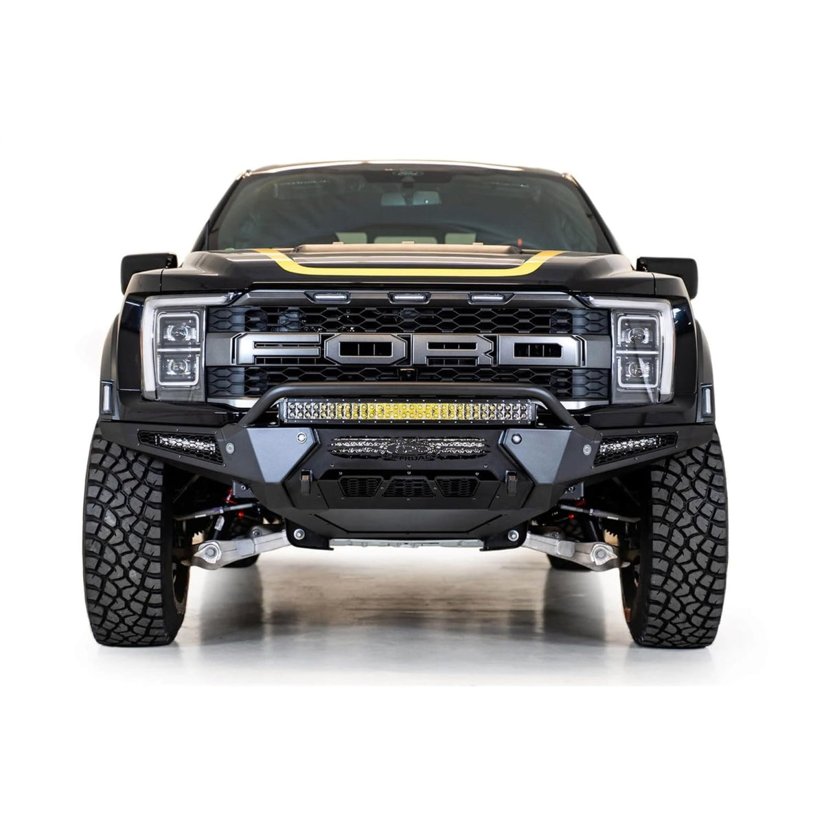 Addictive Desert Designs F210221180103 Addictive Desert Designs F210221180 2021-2022 Ford Raptor Honeybadger Front Bumper