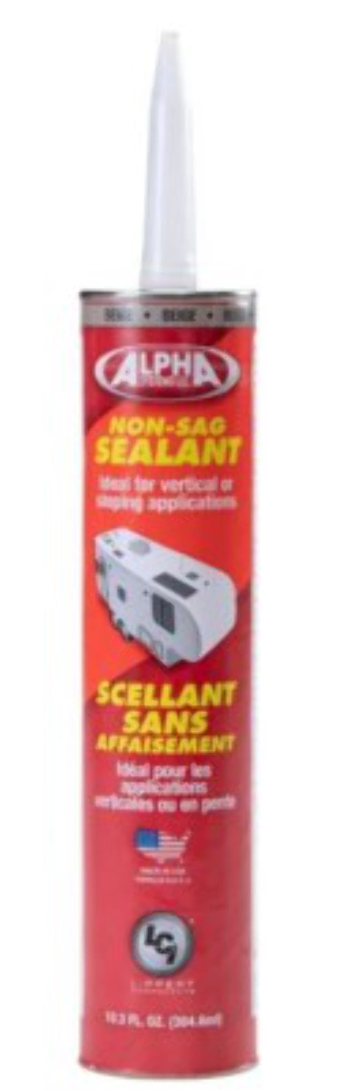 Alpha Systems 862160 Lippert 1010 Beige Non-Sag Sealant - 10.3 oz Tube (MPN: 862160)