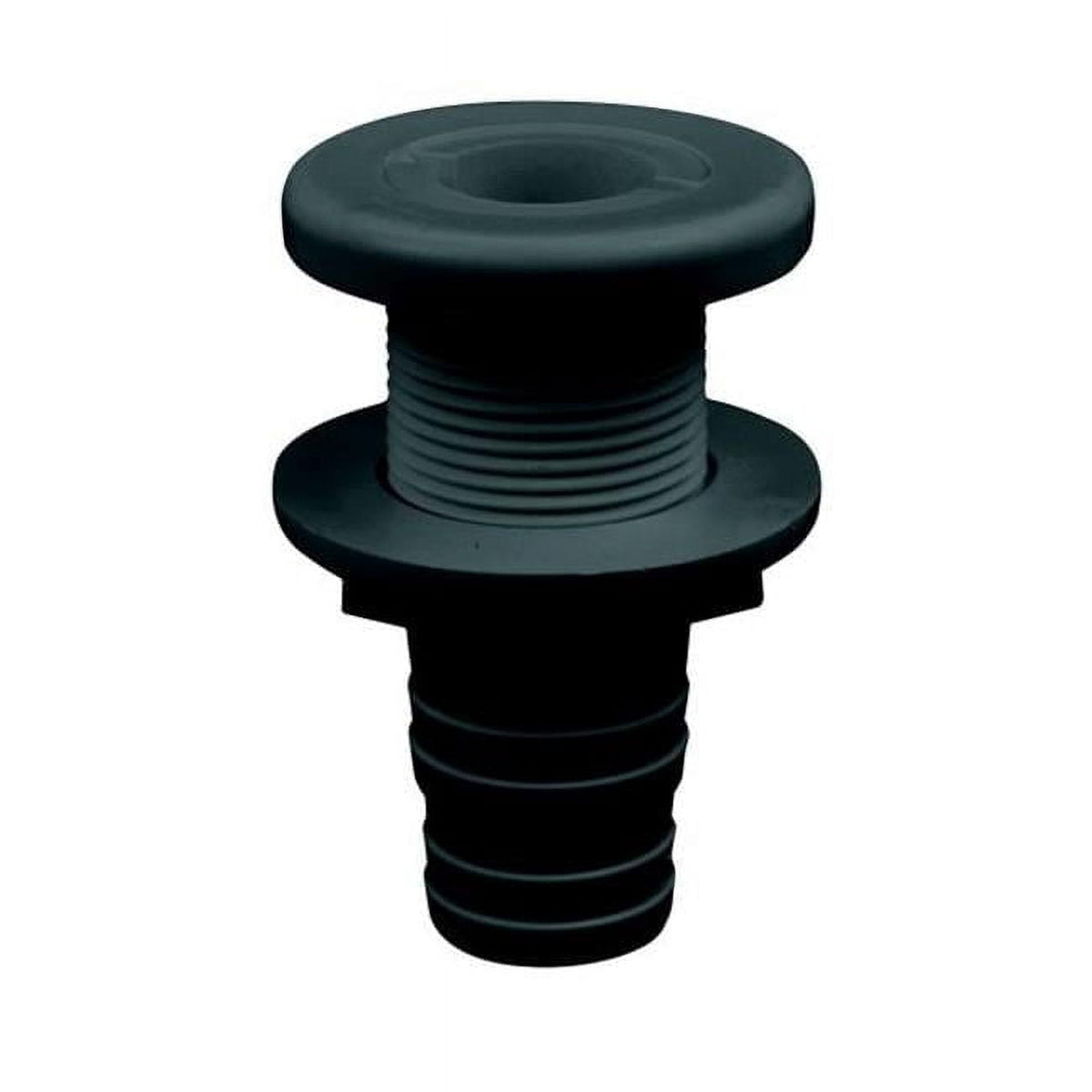Attwood 3874A1 Attwood Mari 3874A1 1.13 in. Thru Hull Connector, Black