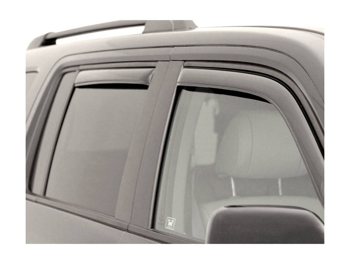 AVS 194557 Auto Ventshade (AVS) by RealTruck In-Channel Ventvisor / Window Deflectors – Compatible with 2016-2022 Honda Pilot (Excludes Touring Models), 4 pcs. – Smoke-194557