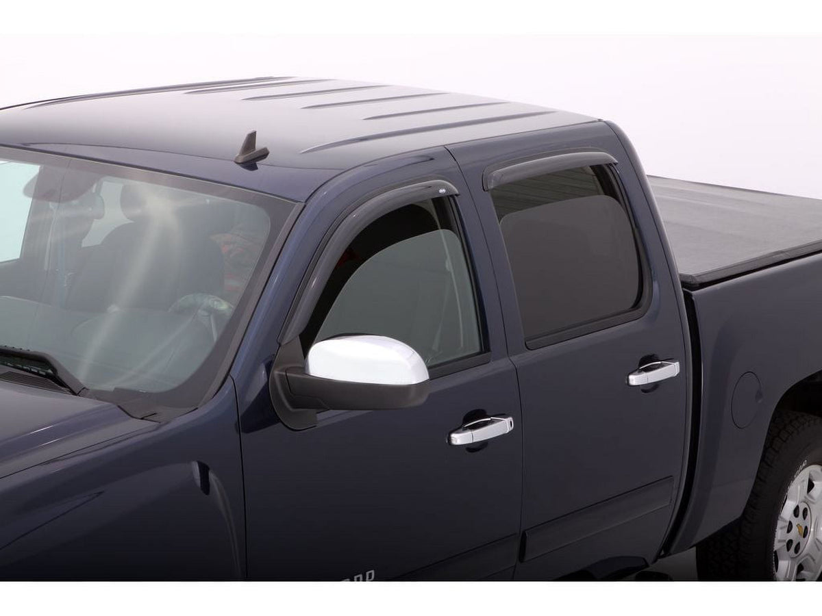AVS 94515 Auto VentShade (AVS) by RealTruck Outside Mount Ventvisor® 4 Pc Fits 07-13 Avalanche, 08-13 Silverado/Sierra 1500, 08-14 Silverado/Sierra 2500, 3500, 2007 1500, 2500, 3500, 07-14 Suburban, Yukon XL