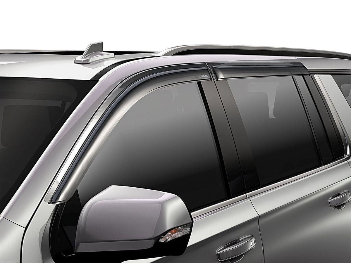 AVS 94706 AVS Tape-On Vent Visors Fit 21-26 Cadillac Escalade Std/Chevy Tahoe/GMC Yukon