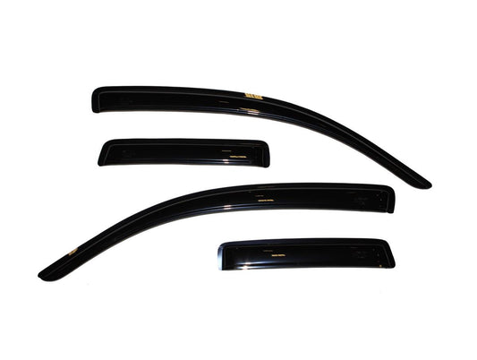 AVS 94761 Auto VentShade (AVS) 94761 Tape-On Vent Visors Fit 2007-2021 Toyota Tundra Double Cab