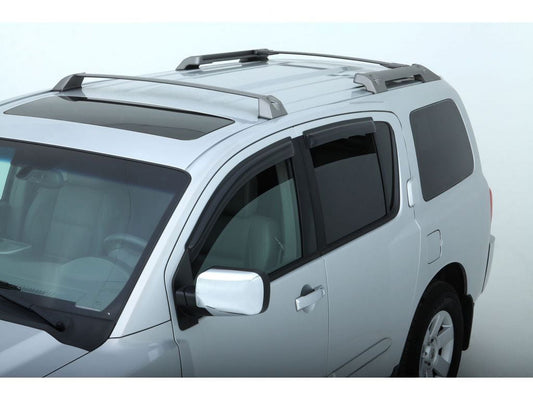 AVS 94134 Auto VentShade (AVS) 94134 Outside Mount Ventvisor Window Deflectors Front & Rear Set 4 Pc. Set Fits 2004-2015 Nissan Armada