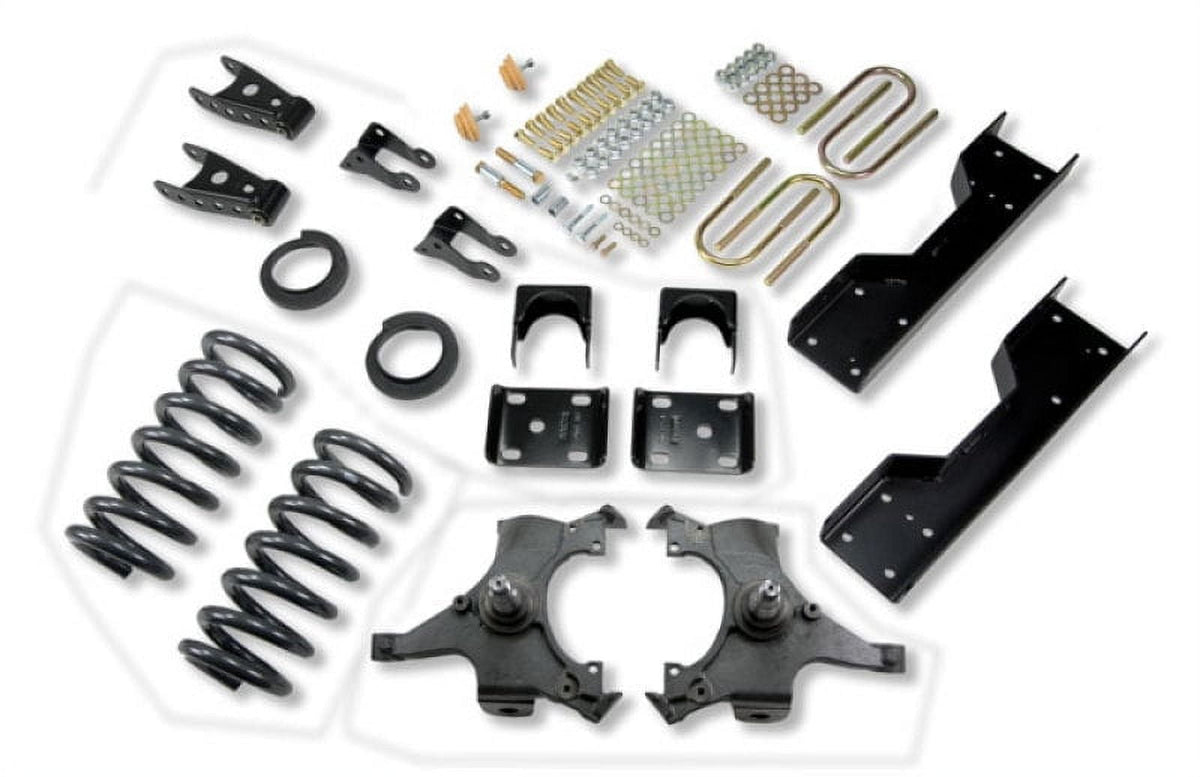 Belltech Suspension 689 Belltech LOWERING KIT W/O SHOCKS Fits select: 1992-1998 CHEVROLET GMT-400 C1500, 1992-1998 GMC SIERRA C1500