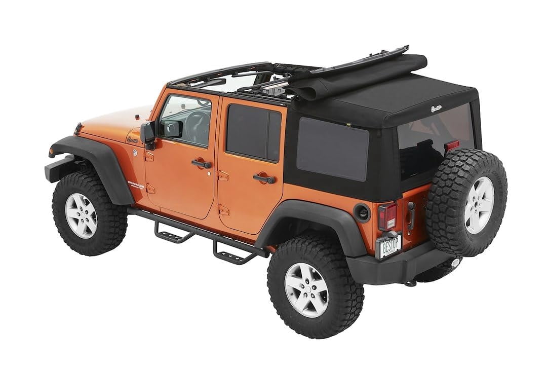 Bestop 50723-17 Bestop 5072317 JK Supertop Ultra Softgoods with Door Skins for Jeep Wrangler JK