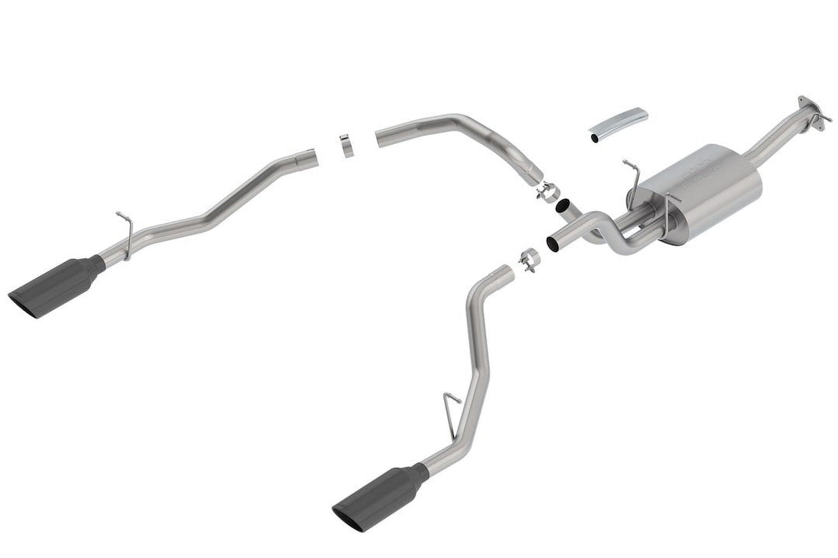 Borla 140758BC Borla 140758BC Touring Cat-Back Exhaust System Fits 19-21 1500 Fits select: 2019-2023 RAM 1500