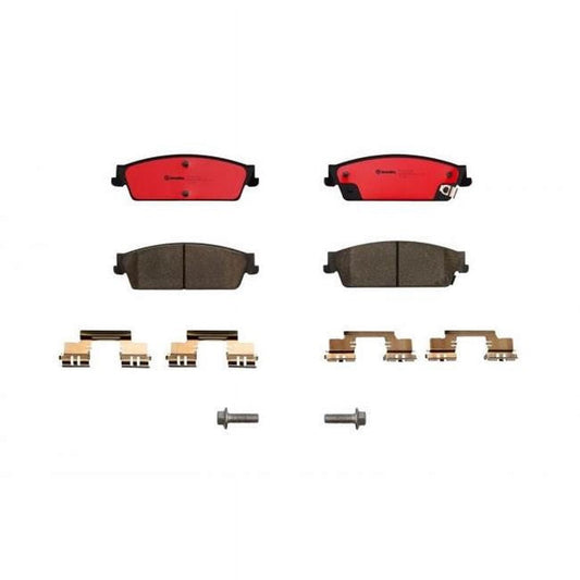 Brembo Brembo P10045N Disc Brake Pad Set for 2007-2014 Cadillac Escalade ESV - Rear