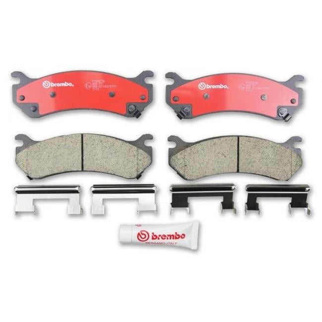 Brembo Brembo P10027N Disc Brake Pad Set for 2001-2003 Chevrolet Silverado 1500 HD - Rear
