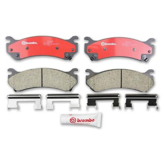 Brembo Brembo P10027N Disc Brake Pad Set for 2001-2003 Chevrolet Silverado 1500 HD - Rear