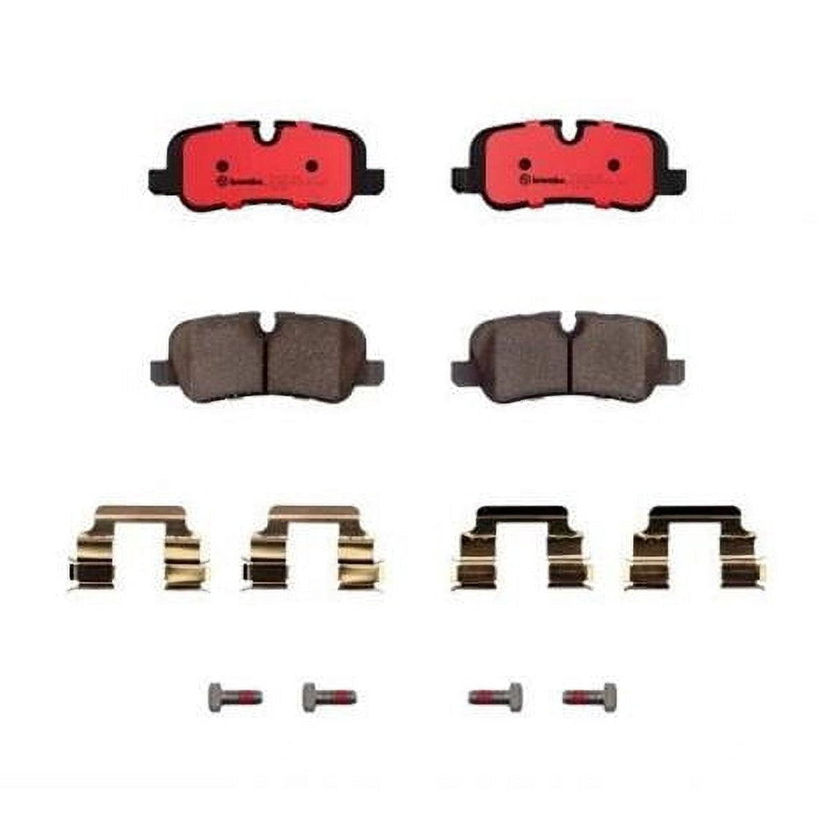 Brembo Brembo P44013N Disc Brake Pad Set for 2006-2009 Land Rover Range Rover - Rear