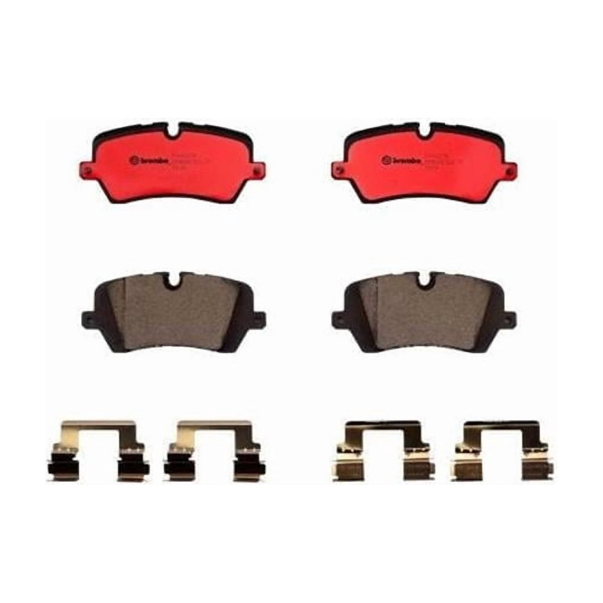 Brembo Brembo P44021N Disc Brake Pad Set for 2014-2019 Land Rover Range Rover Sport - Rear