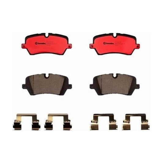 Brembo Brembo P44021N Disc Brake Pad Set for 2014-2019 Land Rover Range Rover Sport - Rear