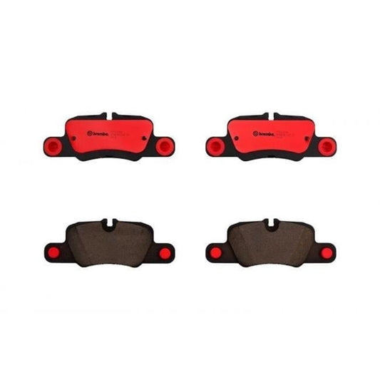 Brembo Brembo P65020N Disc Brake Pad Set for 2015-2016 Porsche 911 - Rear