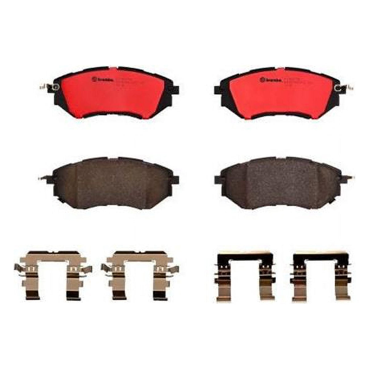 Brembo Brembo P78017N Disc Brake Pad Set for 2008-2012 Subaru Tribeca - Front