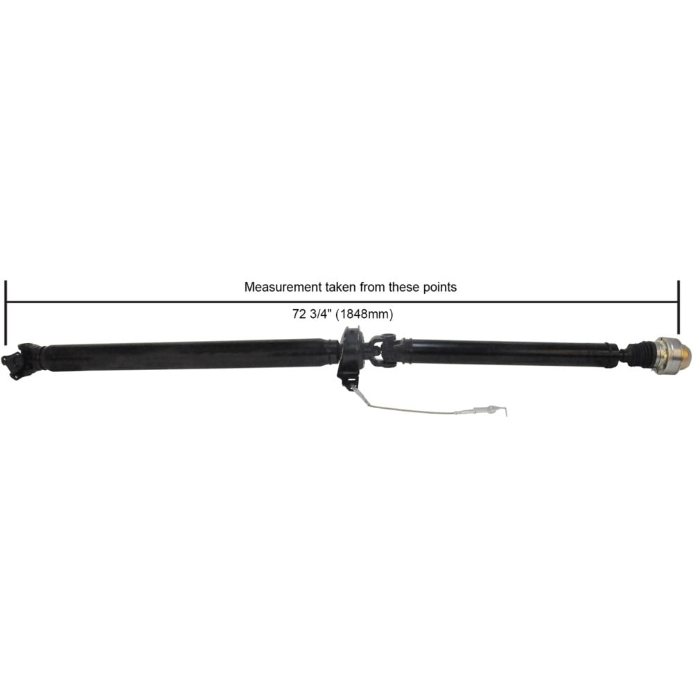Cardone CARDONE Reman 65-2007 Drive / Prop Shaft Rear fits 2008-2009 Ford, Mercury