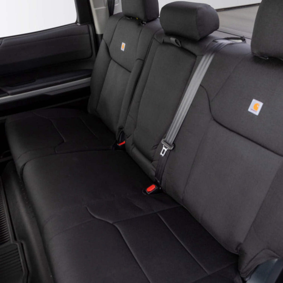 Covercraft GTD4195COBK Open Box Covercraft 19-24 Dodge Ram Carhartt Super Dux PrecisionFit Custom Second Row Seat Covers - Black