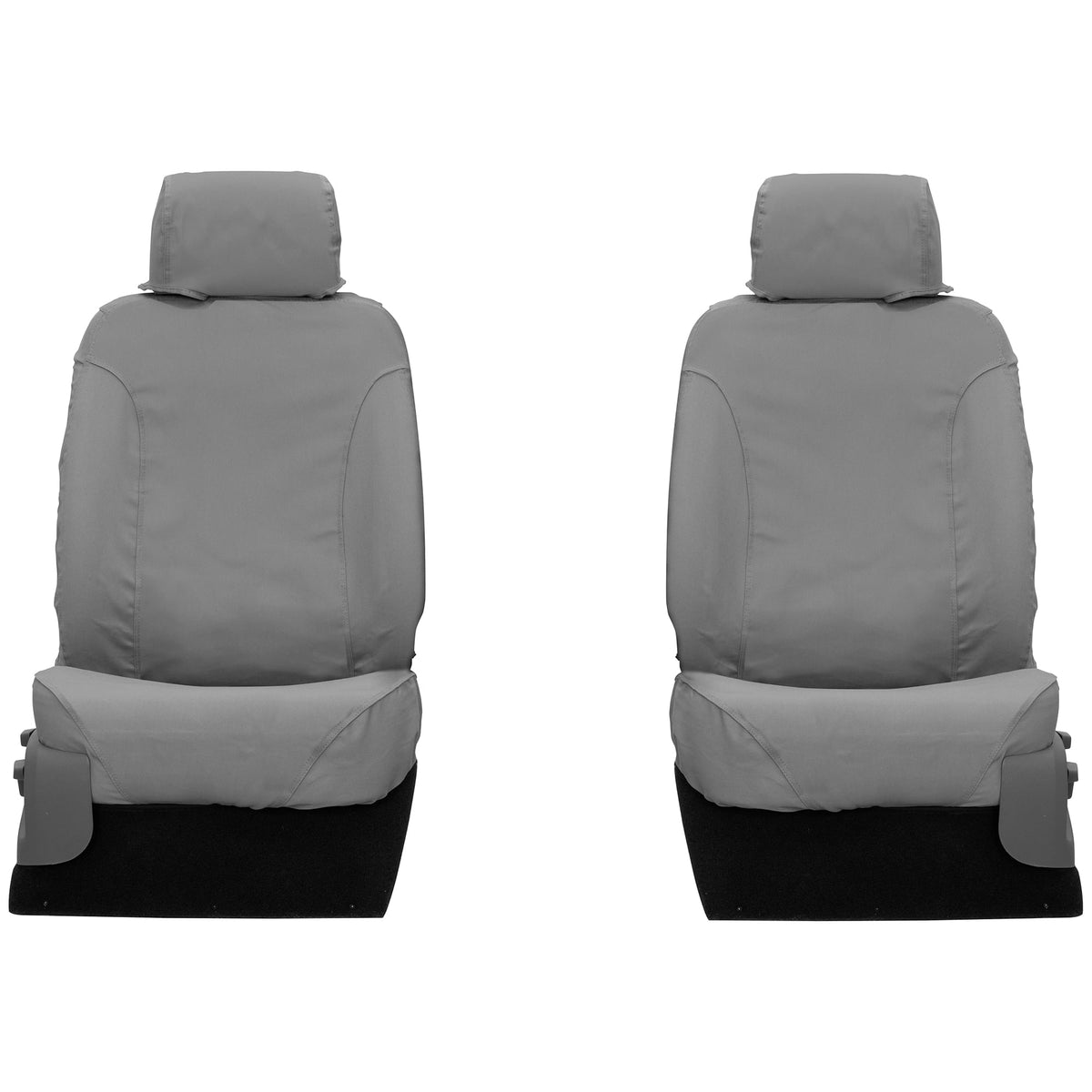 Covercraft SS3415PCGY Open Box Covercraft Polycotton SeatSaver Custom Seat Covers for 2011-2016 Ford F-250/F-350 & 2015-2016 F-450/F-550 – SS3415PCGY – 1st Row 40/20/40 Bench Seat – Grey