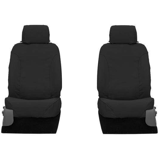 Covercraft SS3353PCCH Covercraft Polycotton SeatSaver Custom Seat Covers for Chevrolet/GMC/Hummer Models – SS3353PCCH – 1st Row Bucket Seats – Charcoal