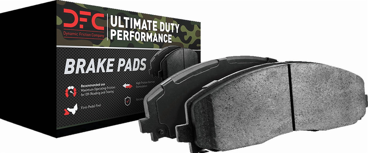 Dynamic Friction Dynamic Friction Company Front Ultimate Duty Performance Brake Pads 1400-1027-00
