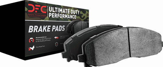 Dynamic Friction Dynamic Friction Company Front Ultimate Duty Performance Brake Pads 1400-1027-00