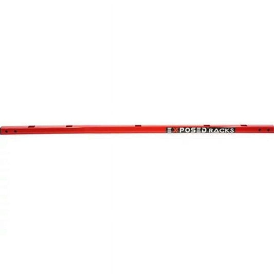 Exposed Rack 8-00-9752-RD Exposed Rack 8009752RD 48 in. CLK Oland Xbar for 2018 Jeep Wrangler JL, Red