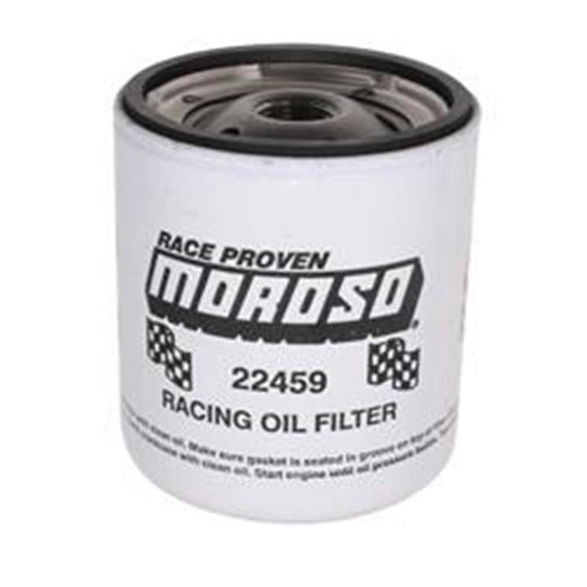 Moroso Performance Products 22459 Moroso 22459 Racing Oil Filter, Chevy, Short, PH30 TG30 L20049 51069 PF25 6438261 HP-2002 LF225