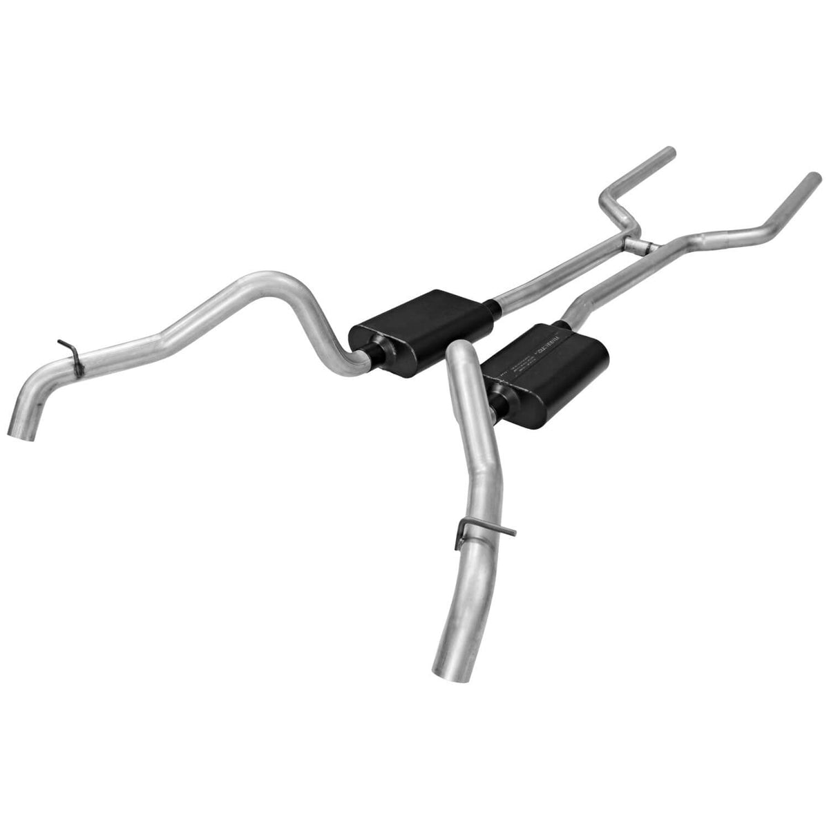 Flowmaster 17129 Flowmaster 17129 Header-back System - Dual Side Exit - American Thunder - Aggressive Sound