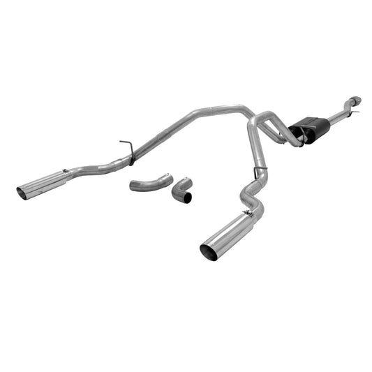 Flowmaster 817669 Flowmaster 817669 Cat-back System 409S - Dual Rear/Side Exit - American Thunder - Aggressive Sound