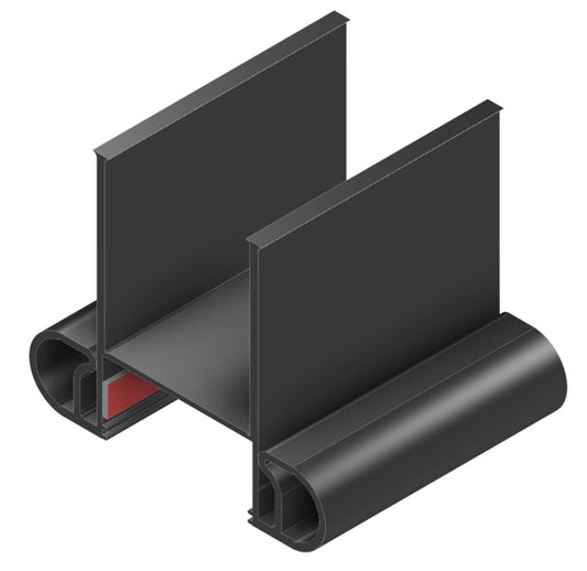 Jaeger 1000035063 Flp'N'Sl 2' Wall Cap 2' Wipe 20Ft