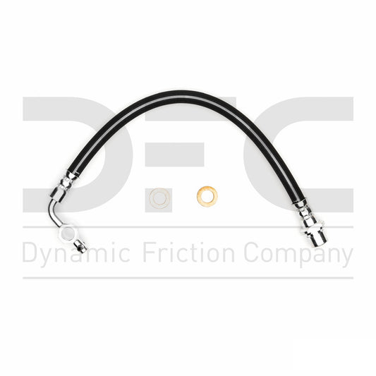 Dynamic Friction Front Lower Dynamic Friction Company Brake Line Hose 350-76075 For 1993-1997 Toyota Land Cruiser, 1996-1997 Lexus LX450