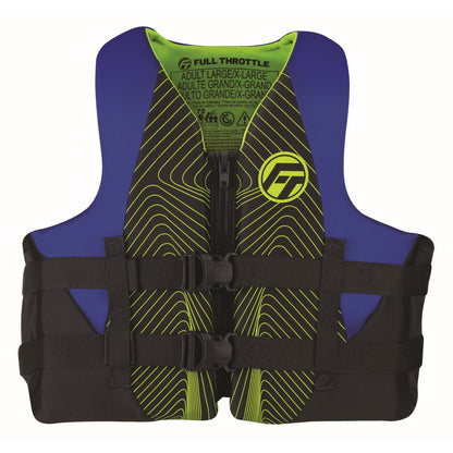 Full Throttle 142100-500-030-27 Full Throttle Adult Rapid-Dry Life Jacket S M Blue