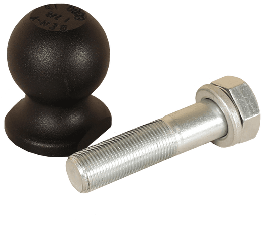 Gen-Y Hitch GH-090 GEN-Y GH-090 Bolt-On 1-7/8" Ball Mount Compatible with GEN-Y Dual-Ball Mount - 6,000 LB Towing Capacity - 600 LB Tongue Weight
