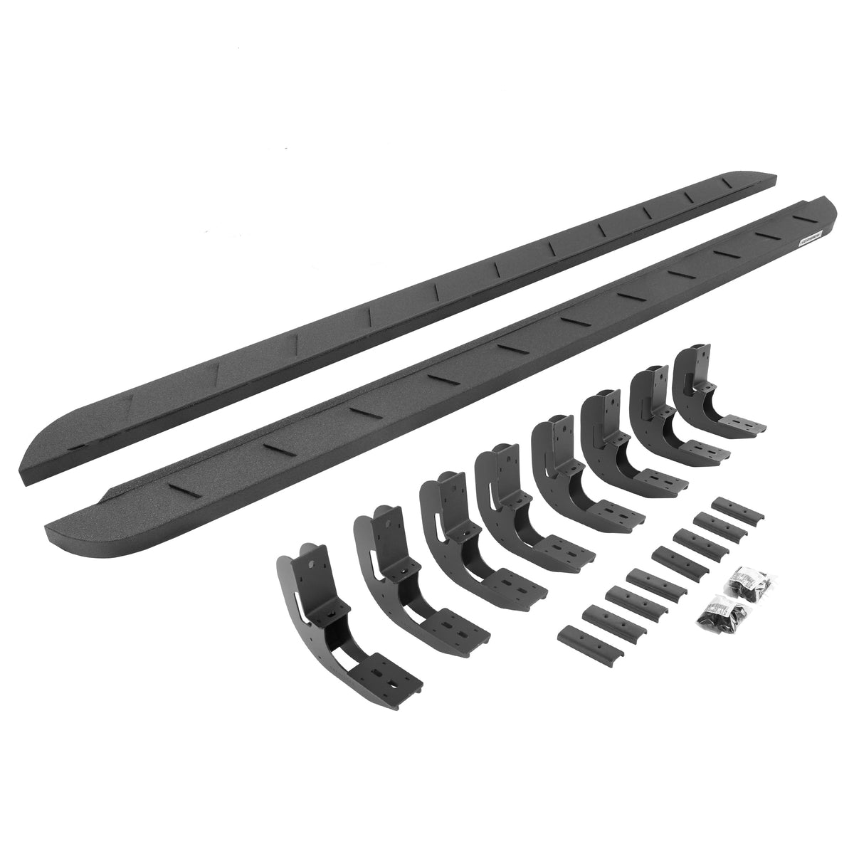 Go Rhino! 63404887ST Go Rhino 63404887ST RB10 Slim Line Running Boards with Mounting Brackets Kit For 19-24 GMC, Chevrolet Fits select: 2019-2023 CHEVROLET SILVERADO, 2019-2023 GMC SIERRA