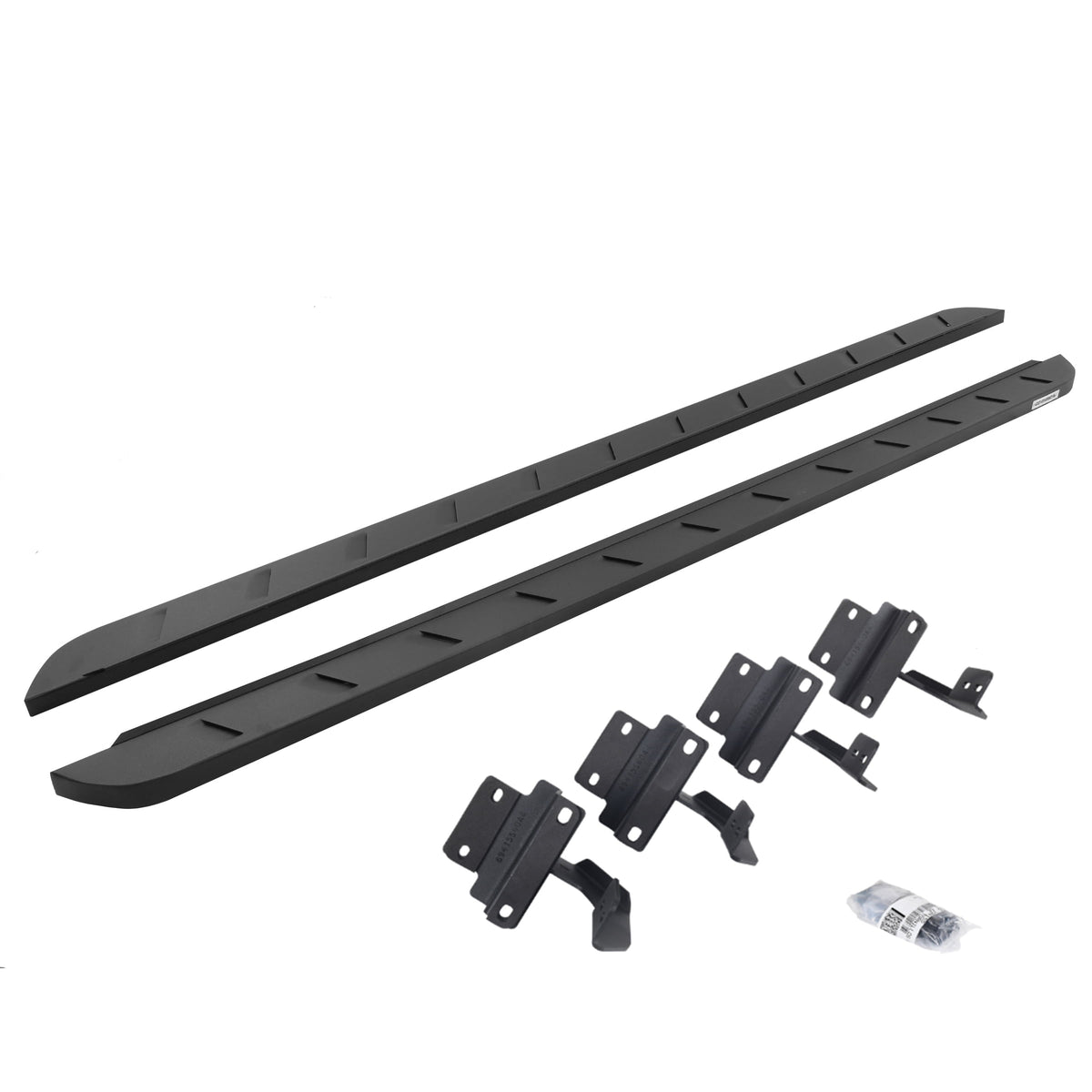 Go Rhino! 63417780SPC Go Rhino 63417780SPC RB10 Slim Line Running Boards with Mounting Brackets Kit For 15-24 F-150, F-250 Super Duty, F-350 Super Duty (Extended Cab Pickup)