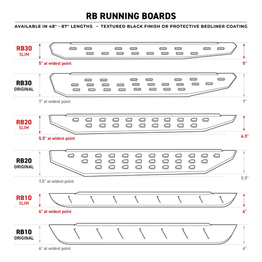 Go Rhino! 6344397320PC Go Rhino 6344397320PC RB10 Running Boards with Mounting Brackets, 2 Pairs Drop Steps Kit For Toyota 23-24 Sequoia, Toyota 23-24 Sequoia, Toyota 23-24 Sequoia, Toyota 23-24 Sequoia