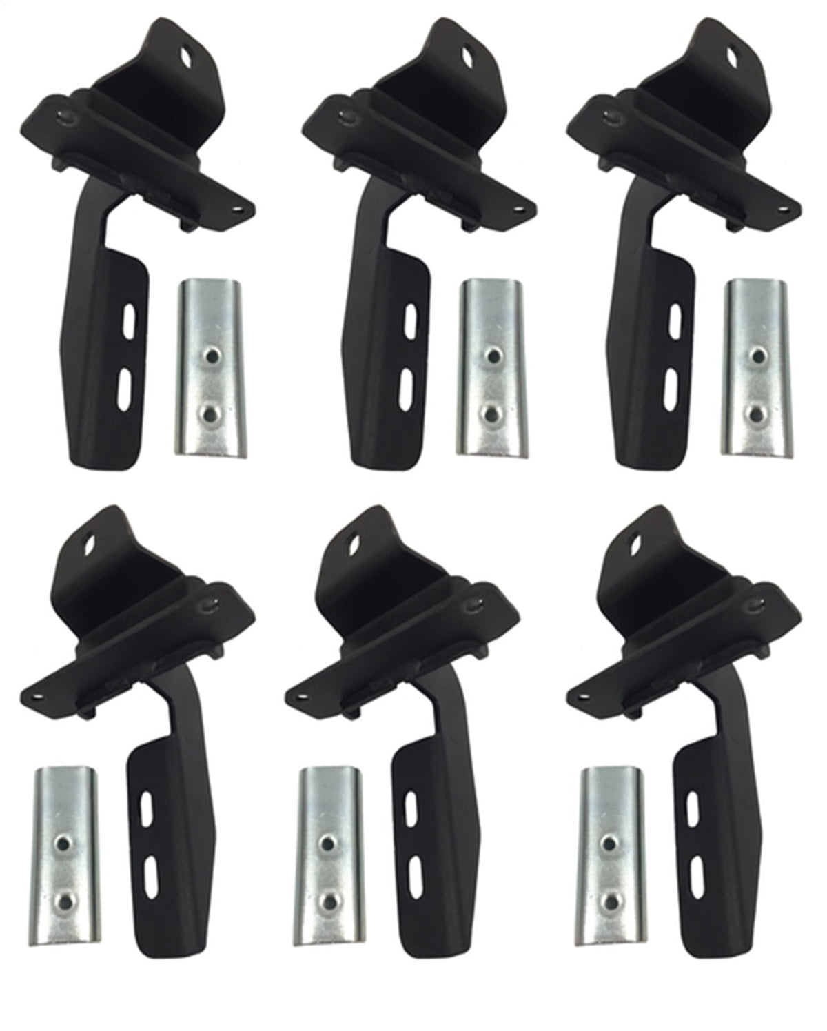 Go Rhino! 6845065 Go Rhino 6845065 Brackets Fits 18-19 Wrangler Fits select: 2018-2019,2021 JEEP WRANGLER UNLIMITED