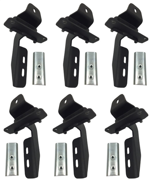 Go Rhino! 6845065 Go Rhino 6845065 Brackets Fits 18-19 Wrangler Fits select: 2018-2019,2021 JEEP WRANGLER UNLIMITED