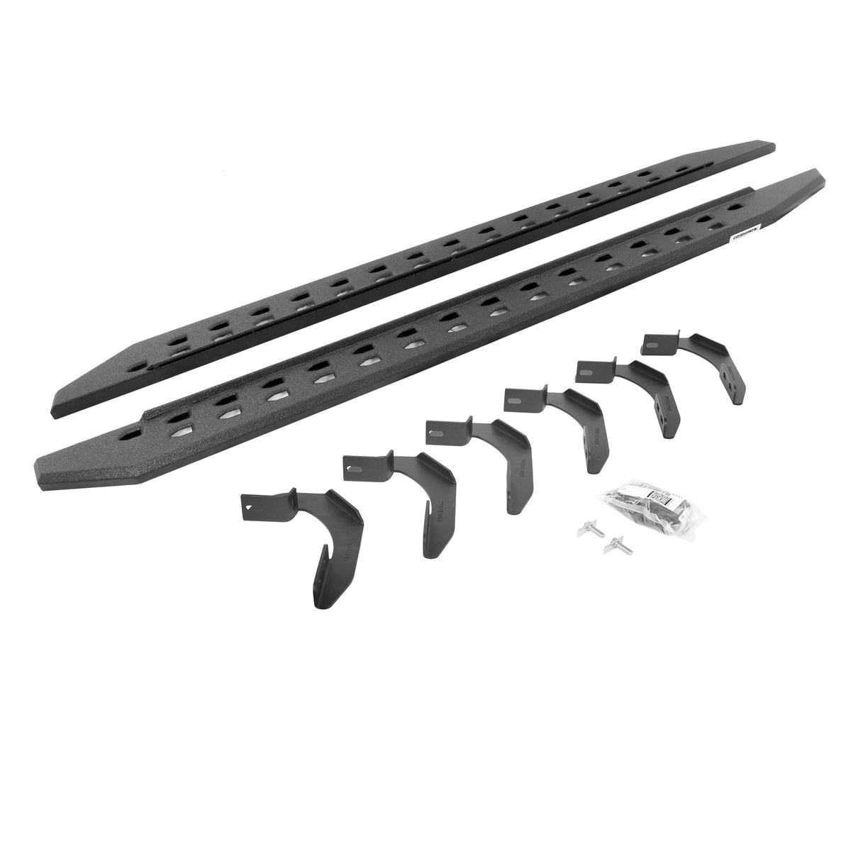 Go Rhino! 69412680ST Go Rhino 69412680ST RB20 Slim Line Running Boards with Mounting Bracket Kit For Ford 04-14 F-150 Fits select: 2004-2014 FORD F150