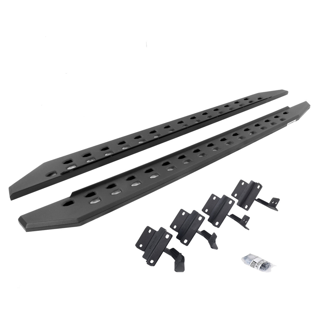 Go Rhino! 69417780SPC Go Rhino 69417780SPC RB20 Slim Line Running Boards with Mounting Brackets Kit For 15-24 F-150, F-250 Super Duty, F-350 Super Duty (Extended Cab Pickup)