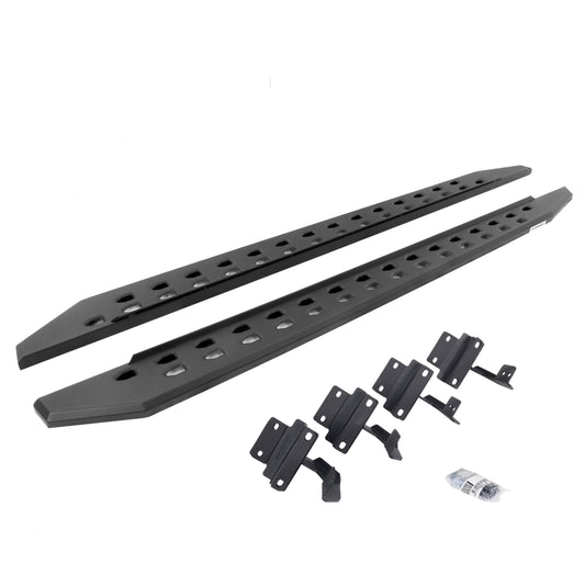 Go Rhino! 69417780SPC Go Rhino 69417780SPC RB20 Slim Line Running Boards with Mounting Brackets Kit For 15-24 F-150, F-250 Super Duty, F-350 Super Duty (Extended Cab Pickup)