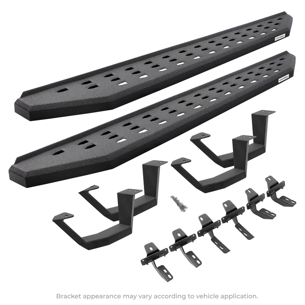 Go Rhino! 6941808720PC Go Rhino 6941808720T RB20 Running Boards with Mounting Brackets, 2 Pairs Drop Steps Kit For Ford 99-16 F-250 Super Duty, Ford 99-16 F-350 Super Duty Fits select: 1999-2016 FORD F250