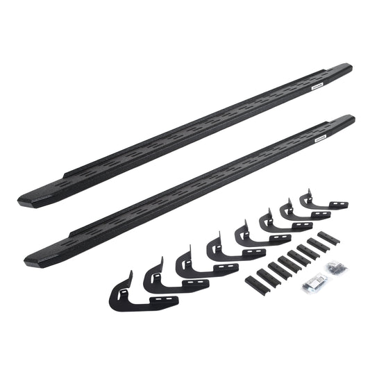 Go Rhino! 69604787T Go Rhino 69604787T RB30 Running Boards with Mounting Bracket Kit For 14-19 Silverado 3500 HD, Sierra 2500 HD, Silverado 1500, Silverado 2500 HD, Sierra 1500, Sierra 3500 HD (Crew Cab Pickup)