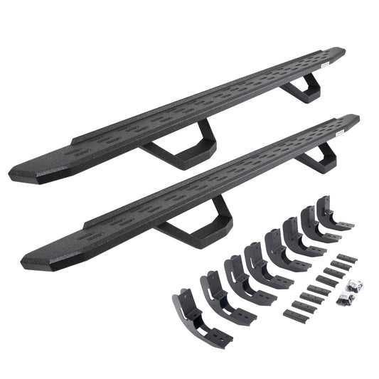 Go Rhino! 6960488720T Go Rhino 6960488720T RB30 Running Boards with Mounting Brackets, 2 Pairs Drop Steps Kit For 19-24 GMC, Chevrolet Fits select: 2019-2023 CHEVROLET SILVERADO, 2019-2023 GMC SIERRA