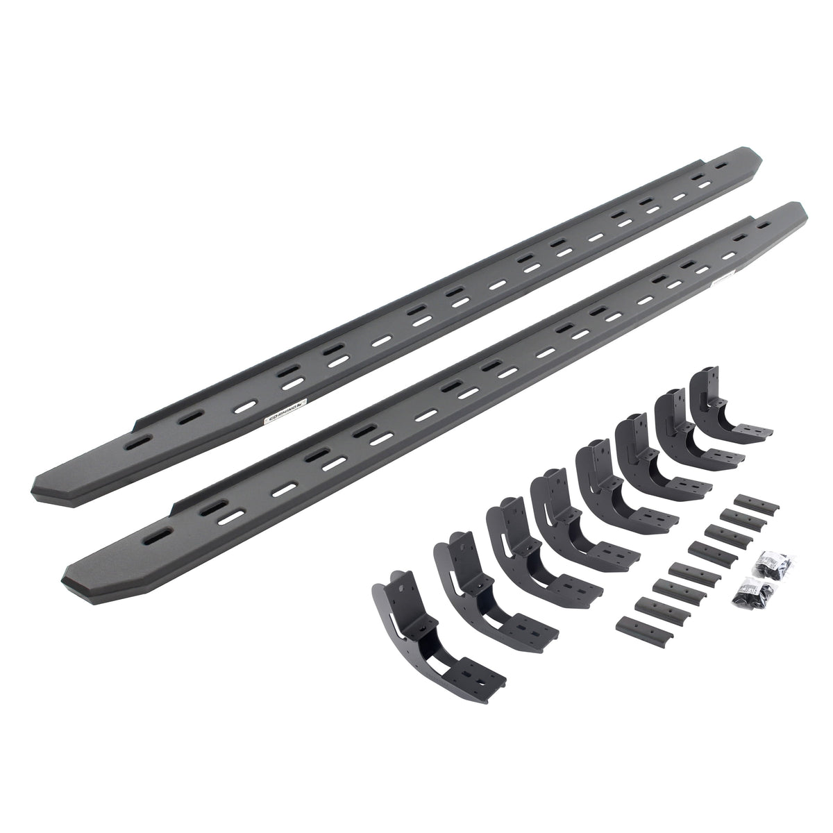 Go Rhino! 69604887SPC Go Rhino 69604887SPC RB30 Slim Line Running Boards with Mounting Bracket Kit For 19-24 GMC, Chevrolet Fits select: 2019-2023 CHEVROLET SILVERADO, 2019-2023 GMC SIERRA