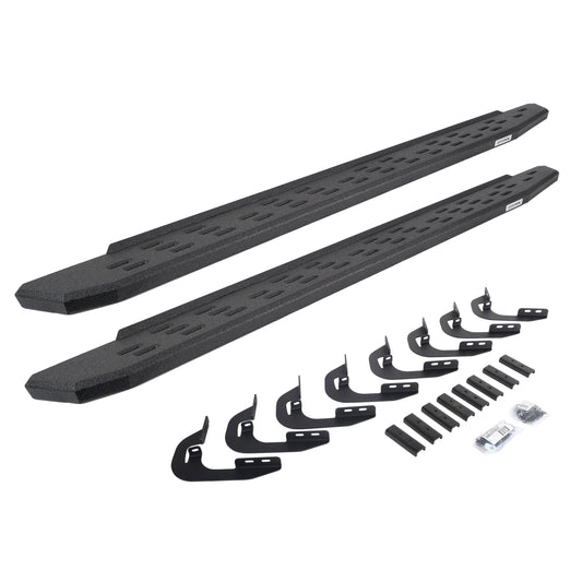 Go Rhino! 69605880T Go Rhino 69605880T RB30 Running Boards with Mounting Bracket Kit For 14-19 GMC, Chevrolet Fits select: 2014-2019 CHEVROLET SILVERADO, 2014-2019 GMC SIERRA