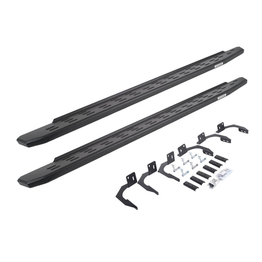 Go Rhino! 69609980PC Go Rhino 69609980PC RB30 Running Boards with Mounting Bracket Kit For Ram 11-14 1500, Dodge 09-10 Ram 1500 (Extended Cab Pickup)