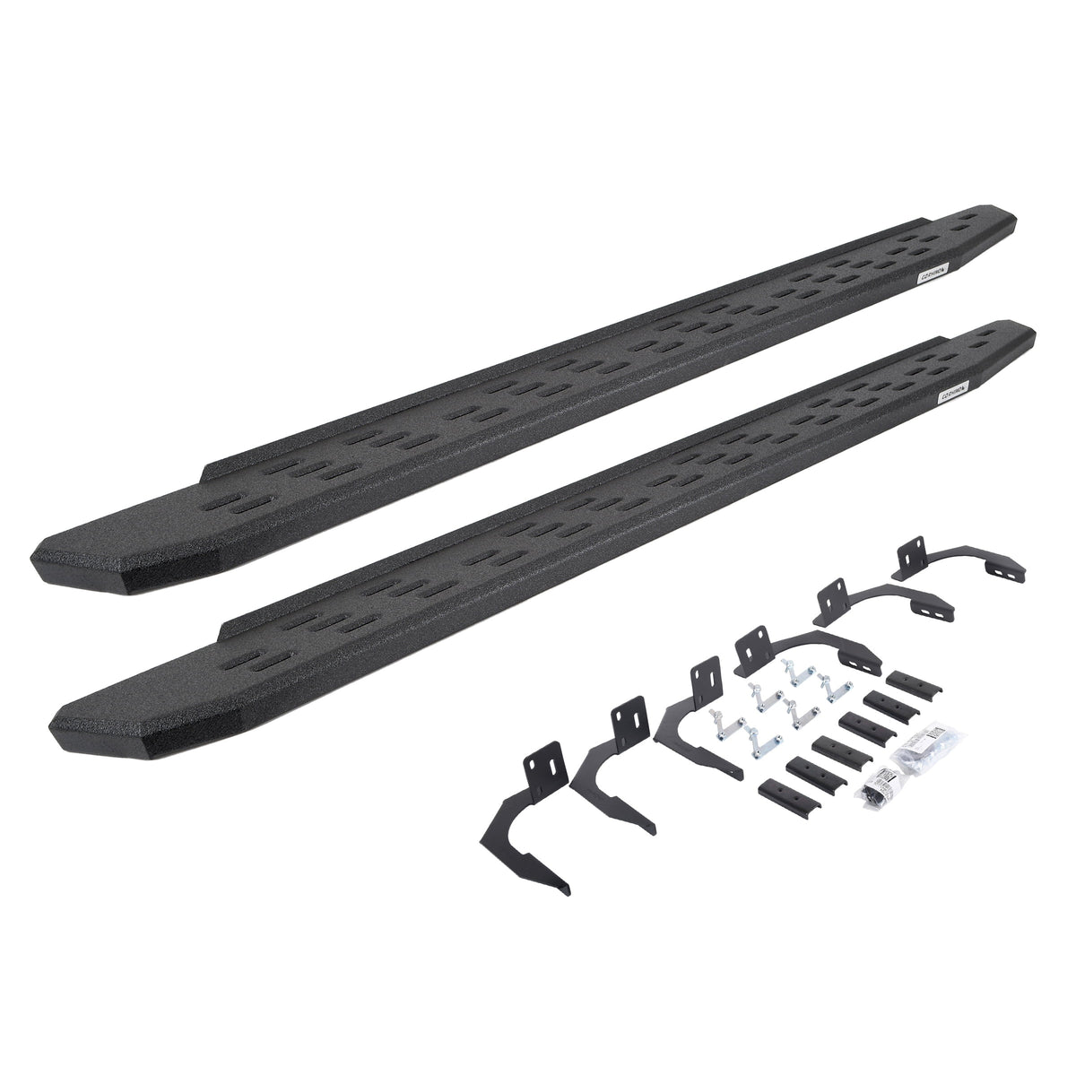 Go Rhino! 69609980T Go Rhino RB30 Protective Bedliner Coated Running Boards Fits 2009-2014 Ram 1500, 2010-2014 (69609980T)