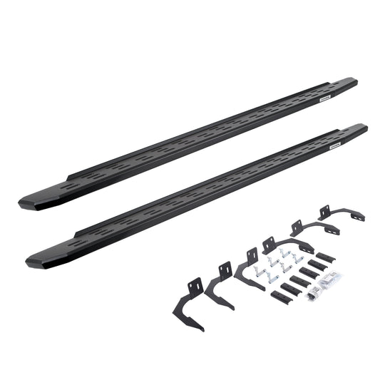 Go Rhino! 69610687PC Go Rhino 69610687PC RB30 Running Boards with Mounting Bracket Kit For Ram 11-14 1500, Ram 11-24 2500, Ram 11-24 3500, Dodge 09-10 Ram 1500, Dodge 10 Ram 2500, Dodge 10 Ram 3500 (Crew Cab Pickup)