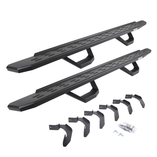 Go Rhino! 6961268020PC Go Rhino 6961268020PC RB30 Running Boards with Mounting Brackets, 2 Pairs Drop Steps Kit For Ford 04-14 F-150 Fits select: 2004-2014 FORD F150